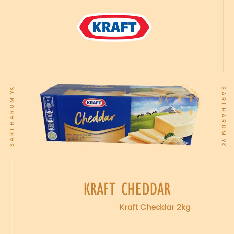 Jual KRAFT CHEDDAR 2KG | Shopee Indonesia