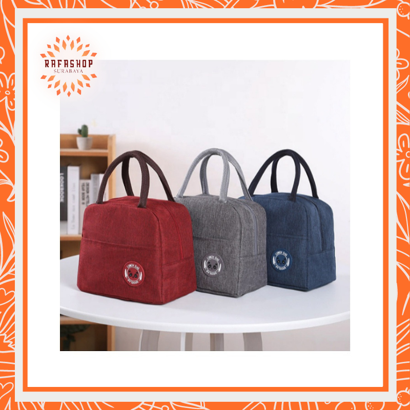 Mini Borsa Termica Trader Joe's LIMITED EDITION, Rossa, In Tela E Nylon, Con Coulisse, Rara