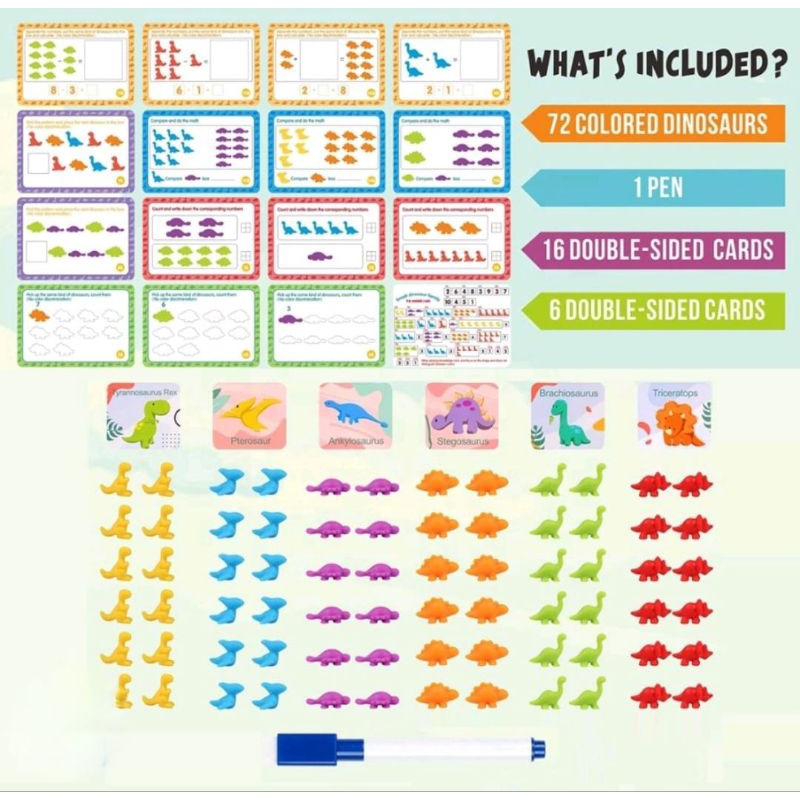 Jual COUNTING AND SORTING MONTESSORI TOYS / MAINAN EDUKASI BERHITUNG ...