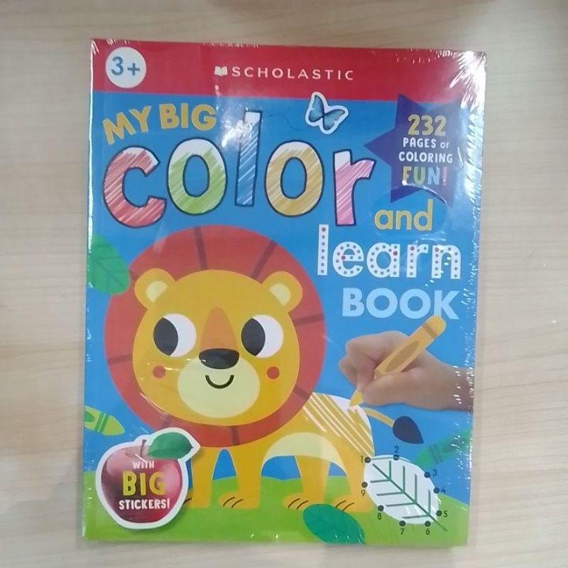 Jual My Big Color & Learn Book: Scholastic Early Learners (Coloring Book) - Scholastic Early ...