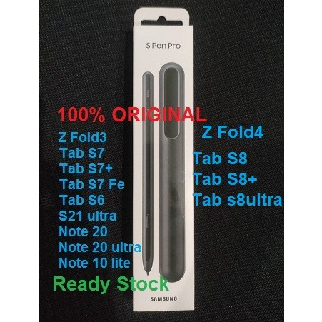 Jual Original Samsung S Pen Pro Stylus Galaxy Z Fold4 5G Fold 4 Tab S8 ...
