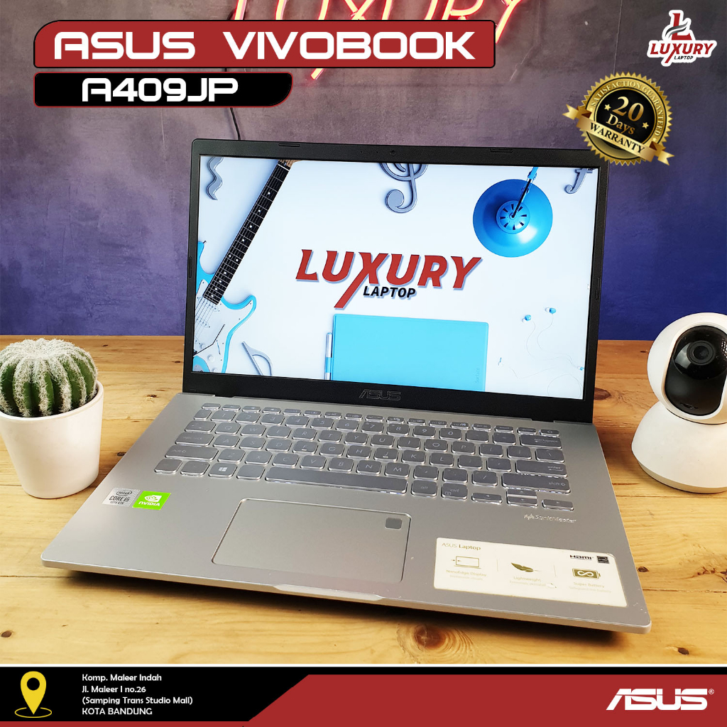 Jual Laptop Asus Vivobook A409jp Slim Core I5 Nvidia Mx330 Ssd 256gb Ram 8gb Layar Full Hd