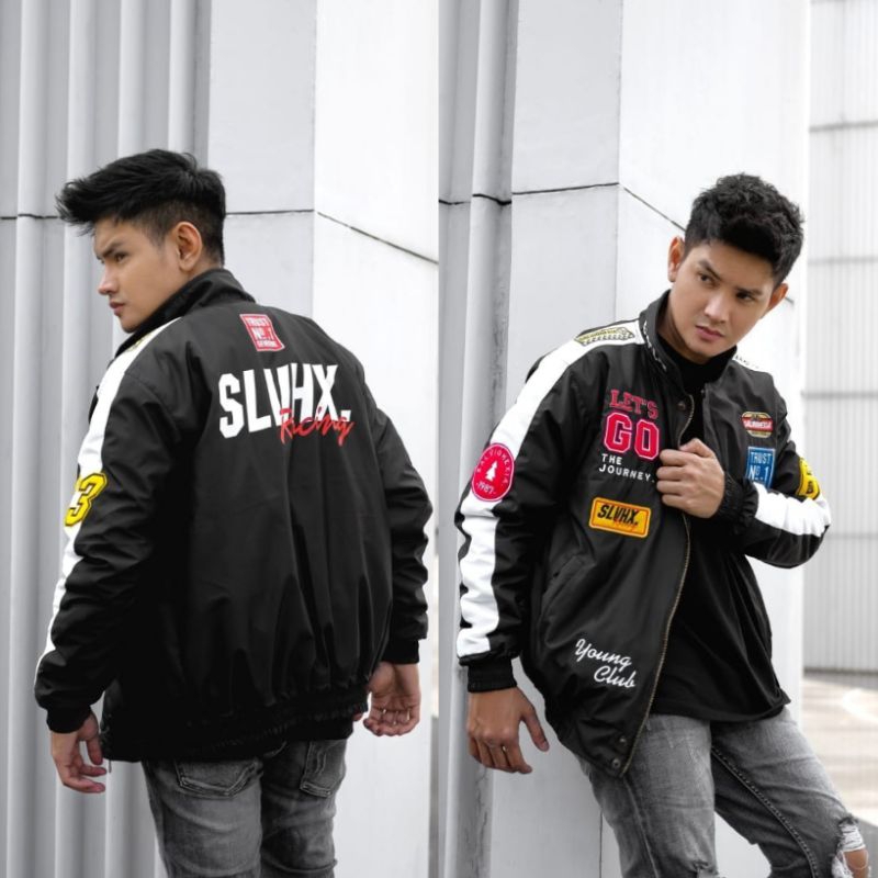 Jual JAKET NASCAR SALVIO HEXIA PARASUT -JAKET MOTOR PRIA RACING PARASIT ...
