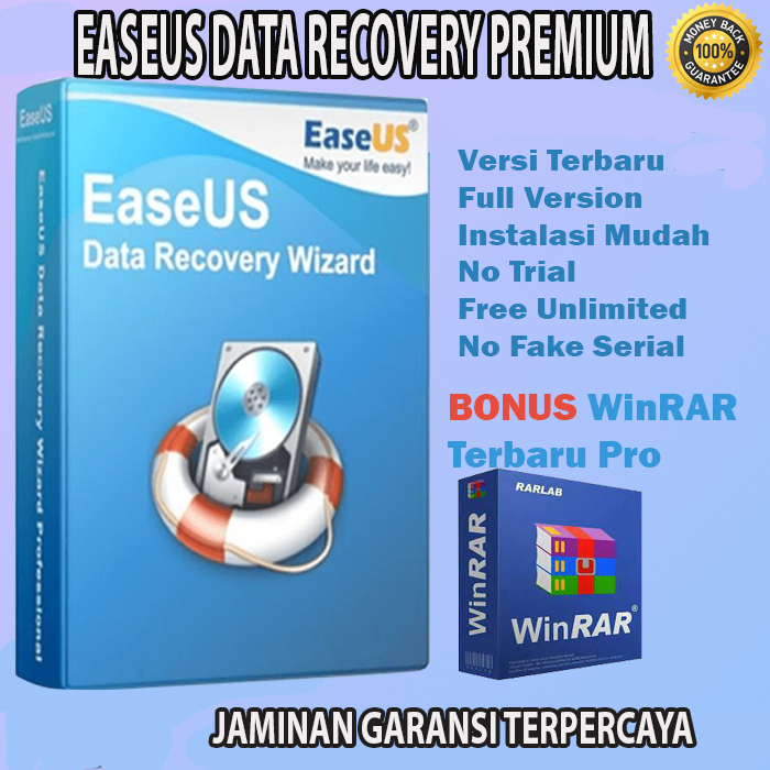 Jual EaseUS Data Recovery Full PREMIUM PROMO Shopee Indonesia