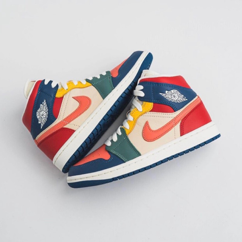 multicolor nike jordan 1