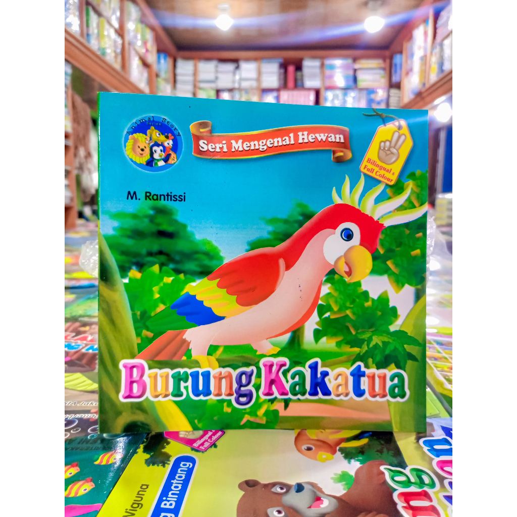 Jual Buku Cerita Anak Bergambar Seri Mengenal Hewan Bilingual Sapi