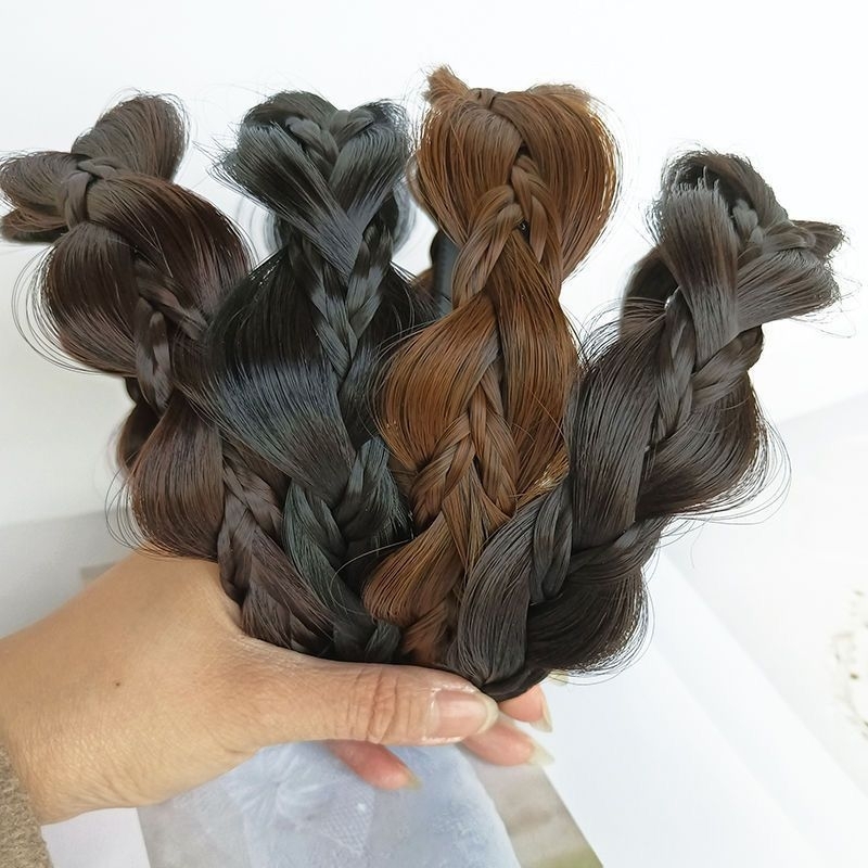 Jual Bando rambut kepang lebar ada selipan rambut (BAND1022) | Shopee ...