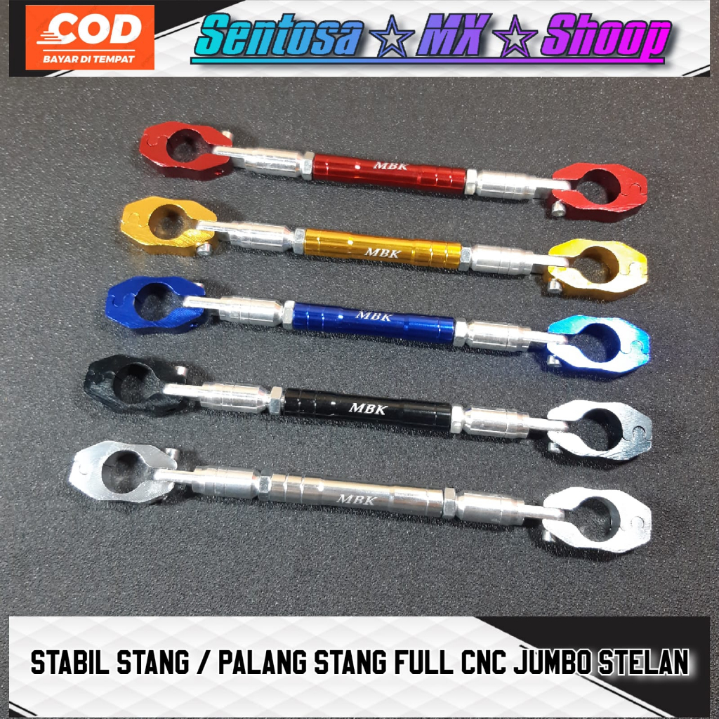 Jual Stabilizer Palang Stang Cnc Jumbo Model Drat Bisa Stel Panjang Pendek Universal All Motor