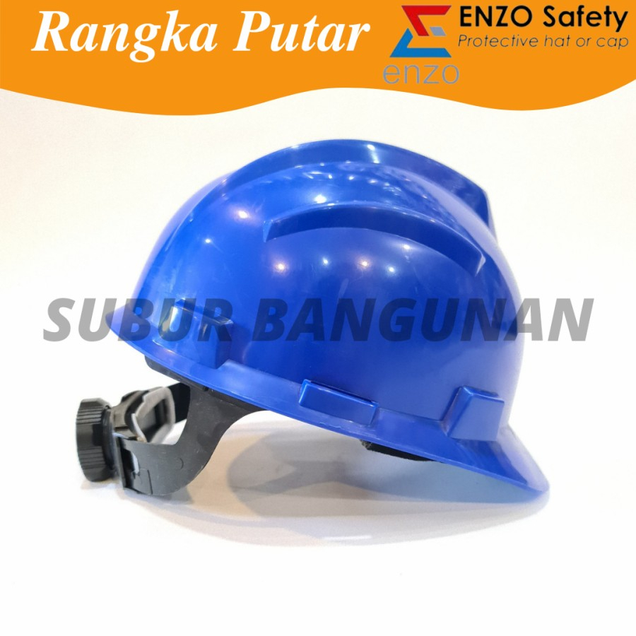 Jual Enzo Safety Helmet Fasttrack Helm Proyek Rangka Putar Shopee Indonesia