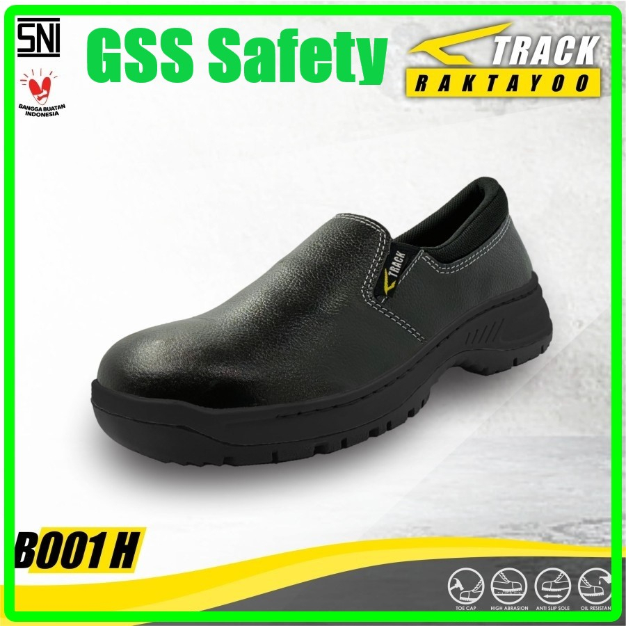 Jual Sepatu Safety Model Slip On Tipe Ab 001h Track Raktayoo Shopee Indonesia