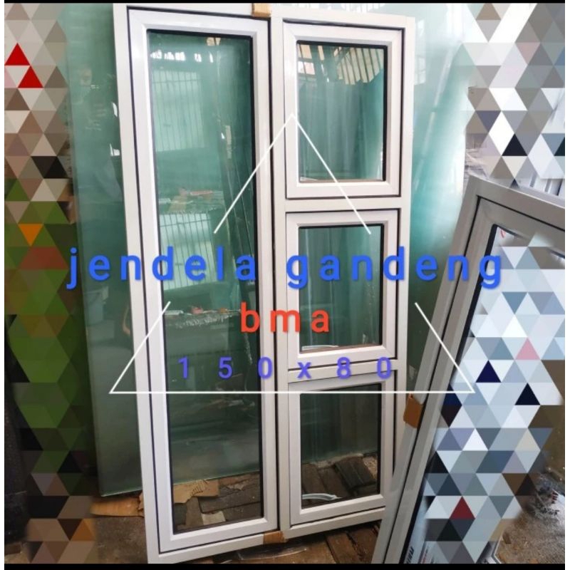 Jual Jendela Gandeng 100x180 ( 4 Daun Hidup) | Shopee Indonesia