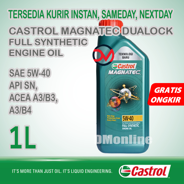 Jual Castrol Magnatec Dualock 5W-40 1L | Shopee Indonesia