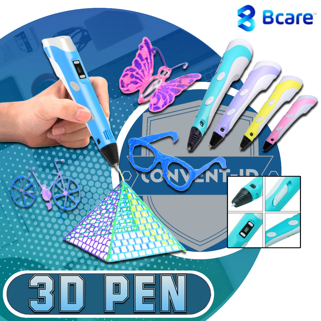 Jual BCare 3D Filament Stereoscopic Drawing Printing Pencil Pen
