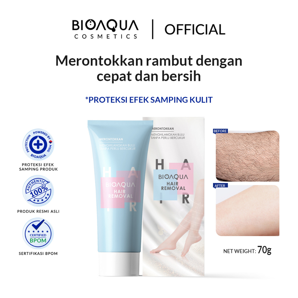 Jual BIOAQUA Cosmetics Hair Removal Moisturizing Hair Removal Cream ...