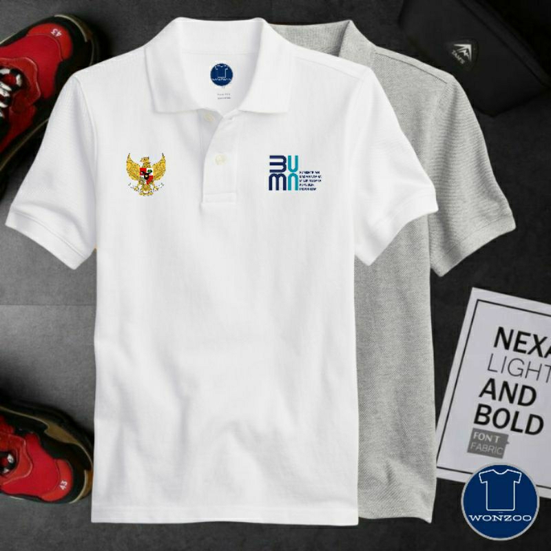 Jual Kaos Polo Bumn Akhlak Premium Quality Shopee Indonesia