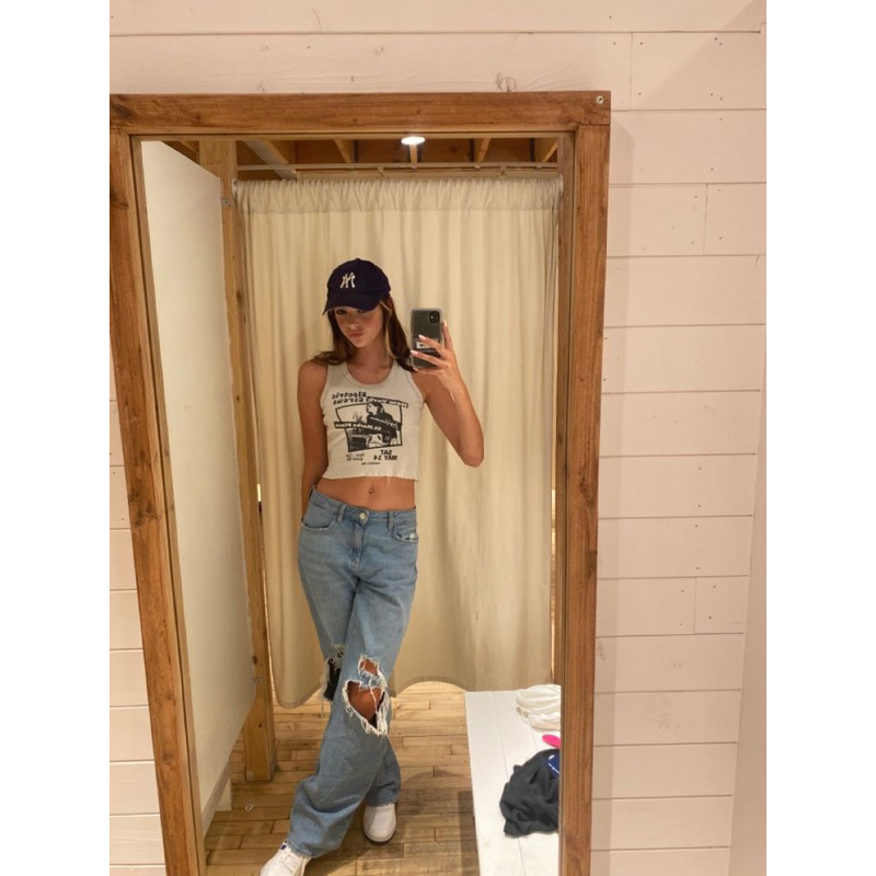 Jual [READY] electric circus korean top raglan baby tee y2k harajuku