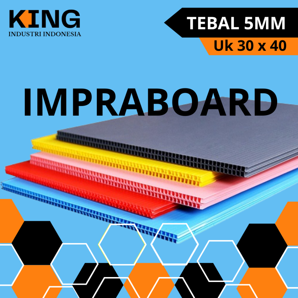 Jual Impraboard Lembaran Infraboard Sheet Corrugated Board Tebal