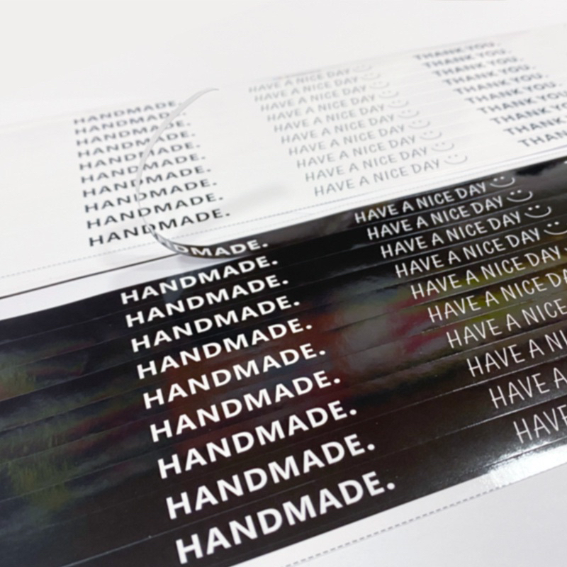 Jual Sticker Panjang Nice Day / Sticker Seal Kemasan Panjang / Stiker ...