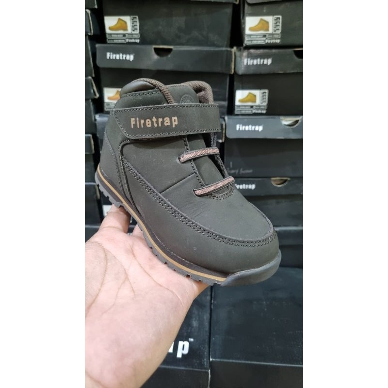 Sepatu Boots Anak Laki Perempuan Firetrap Rhino Boots Kids Children Sepatu  Sekolah Anak Cewek Cowok Original