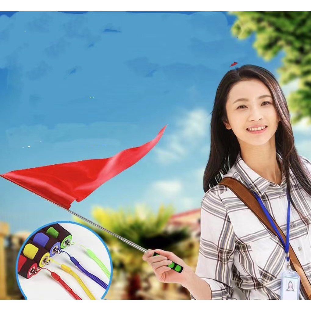 Jual Tiang Bendera /Tongkat Bendera/Telescopic Pointer Stick/Flag Pole Tour Leader/Flagpole ...