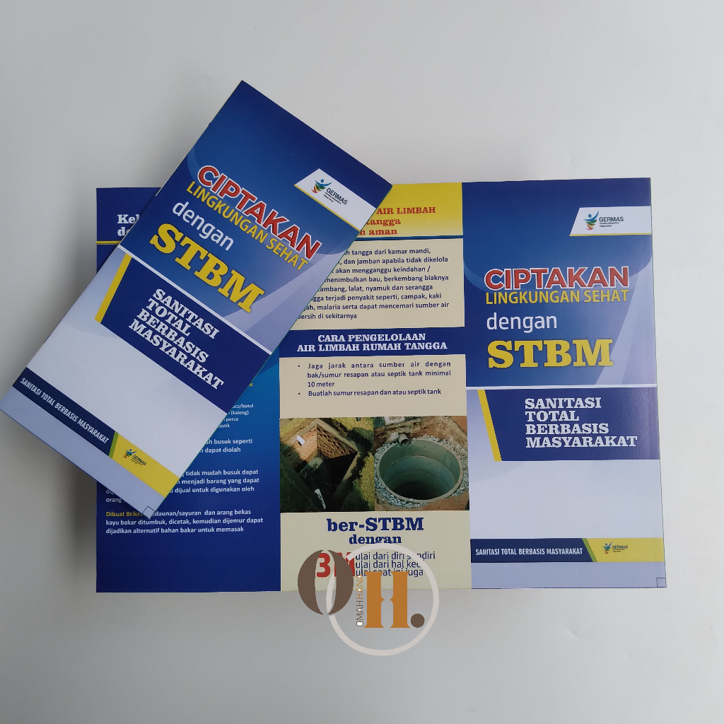 Jual Leaflet STBM - Sanitasi Total Berbasis Masyarakat - Perilaku ...