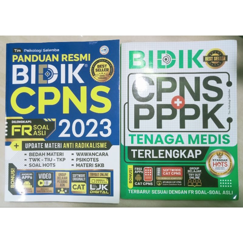 Jual Panduan Resmi Bidik Cpns Bidik Cpns Pppk Tenaga Medis Terlengkap Shopee Indonesia