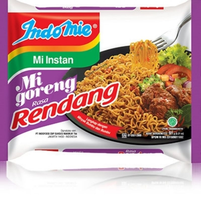 Jual INDOMIE GORENG RASA RENDANG | Shopee Indonesia