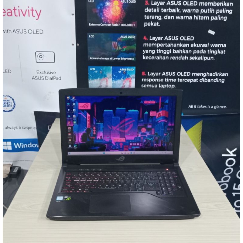 Jual ASUS ROG STRIX 15 GL503GE I7-8750H RAM 8GB/SSD 128GB+HDD 1TB ...