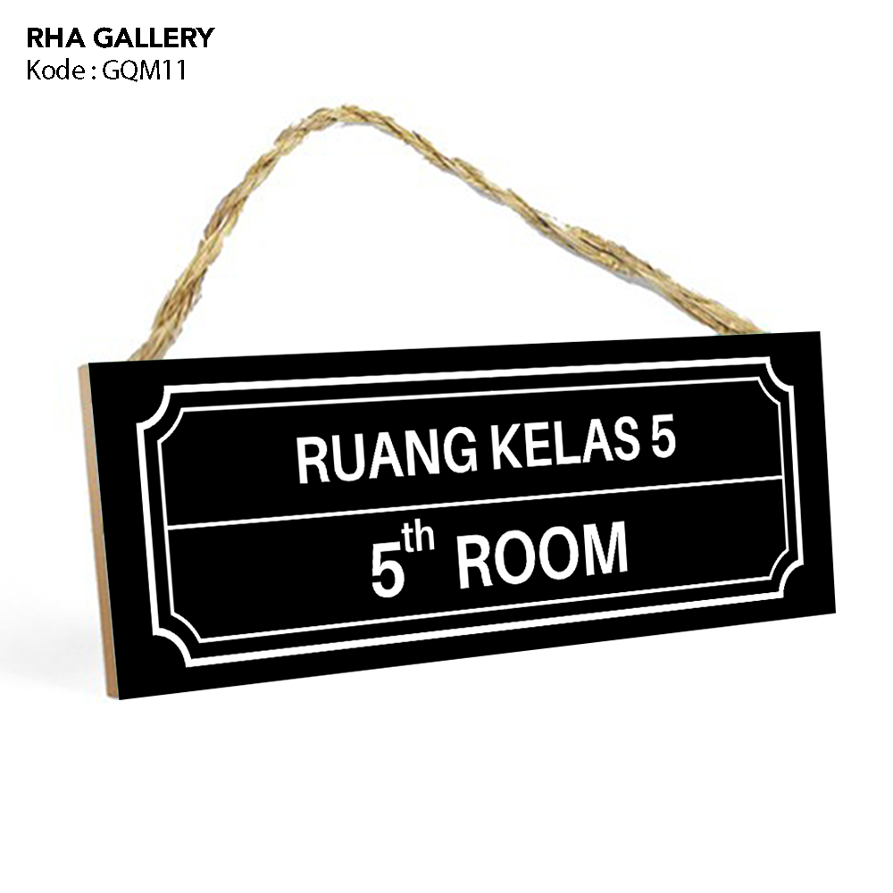 Jual Rha Gallery Hiasan Dinding Gantung Sign Ruang Sekolah Pajangan