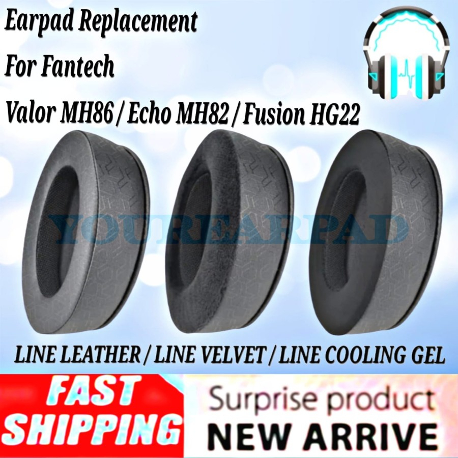 Jual Bantalan Foam Pad Earcup Fantech Fusion HG22 Earpad | Shopee Indonesia