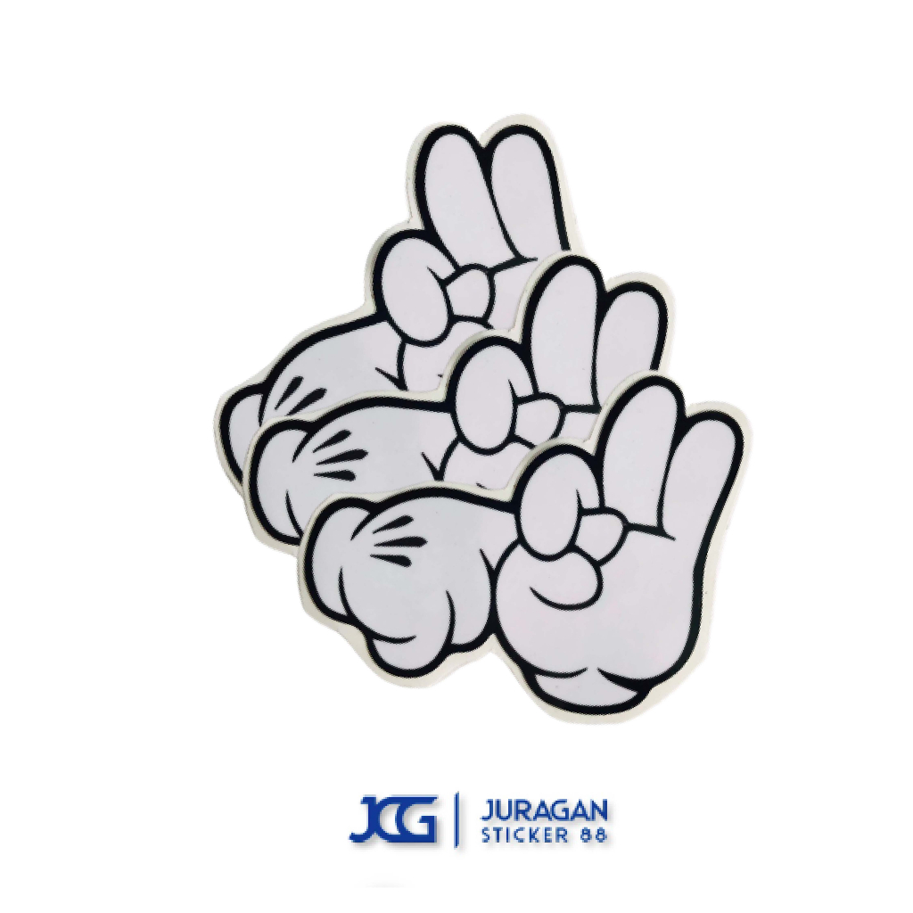 Jual Stiker Tangan Ritrama dan Hologram Cutting Laminasi Glossy ...