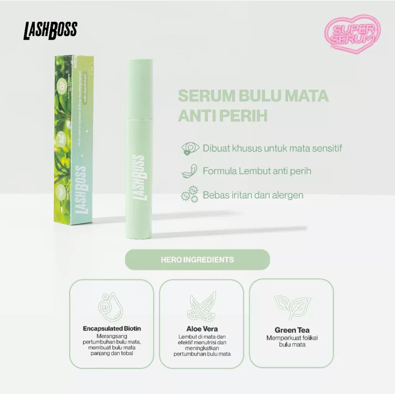 Jual [ready] Lash Boss Serum Lashboss Lash And Brow Rapunzel Bulu Mata