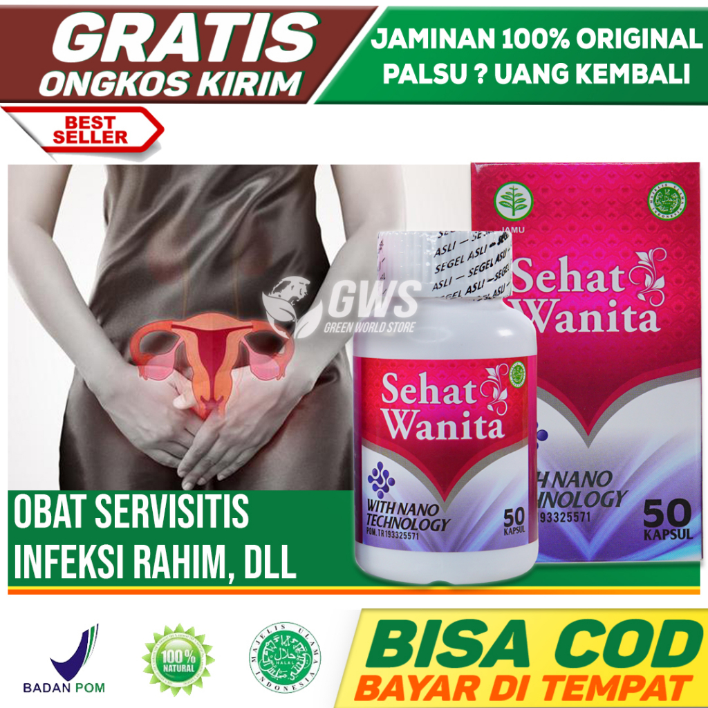 Jual Obat Servisitis Mulut Rahim Luka - Radang Vagina - Infeksi Leher