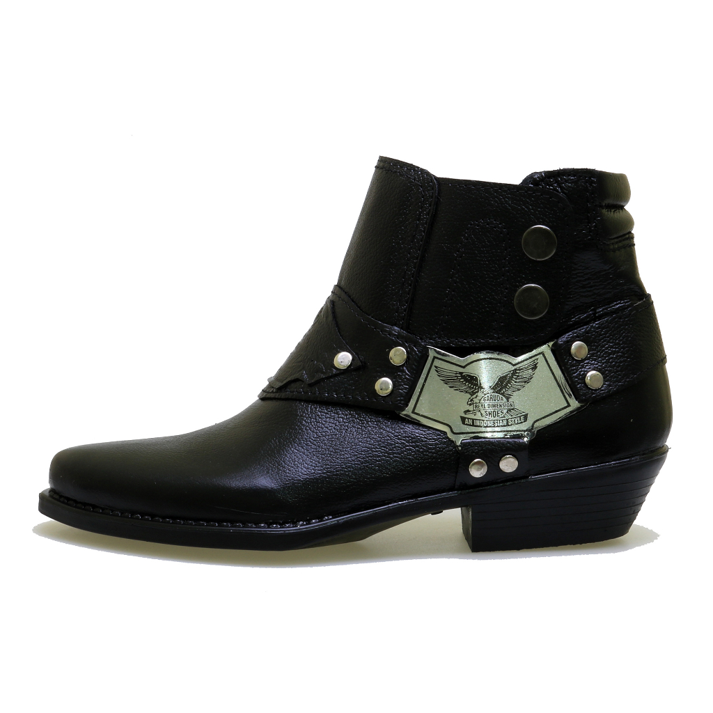 Jual SEPATU BOOT KULIT/ SEPATU JANGGEL COWBOYS / BNN 284 | Shopee Indonesia