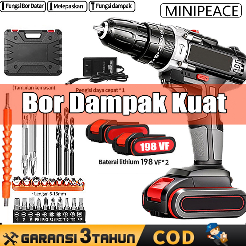 Jual Bor Listrik Vf Bor Mesin Elektrik Drill Bor Tanpa Kabel V Bor Listrik Set Bor