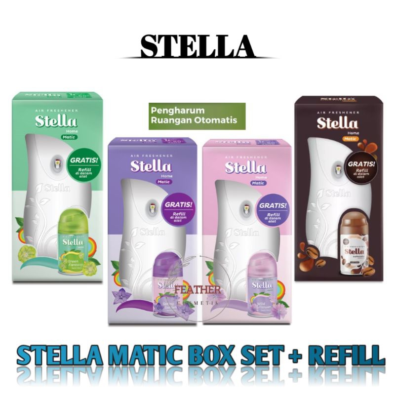 Jual Stella Matic Box Set Alat Refill 225ml Shopee Indonesia