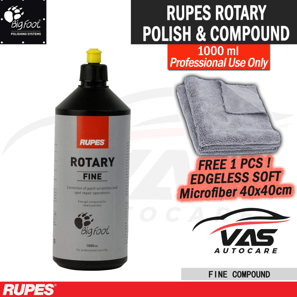 Jual RUPES ROTARY FINE COARSE Gel Polishing Compound 1 Liter 1000 ml ...