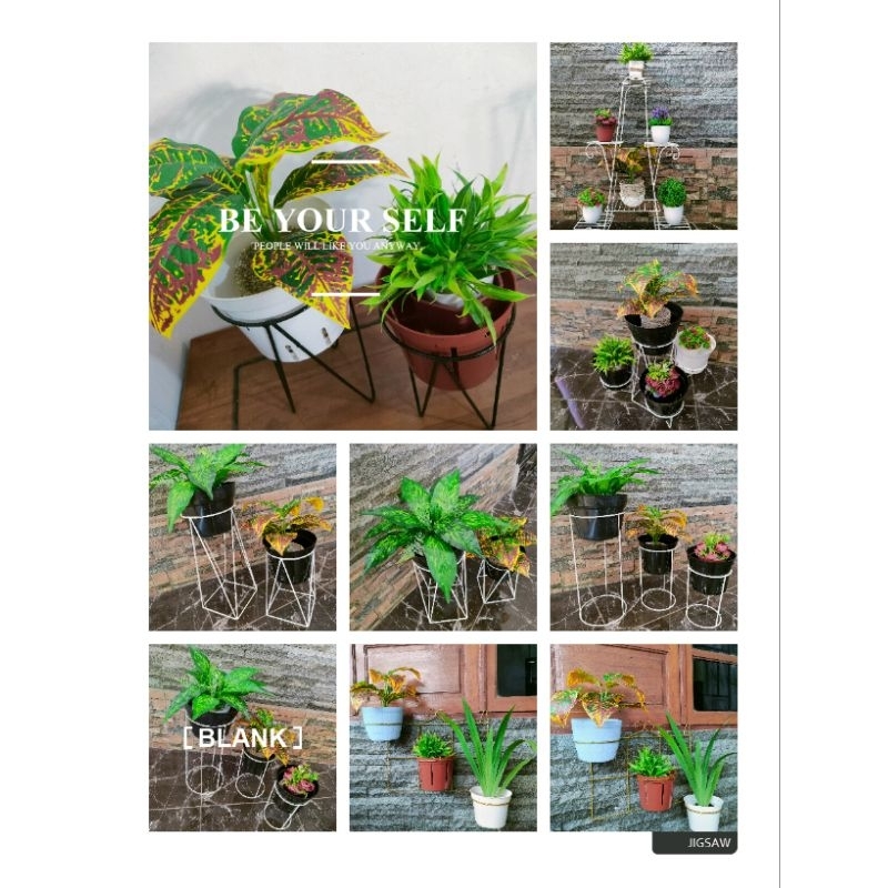 Jual Standing Pot Bunga Rak Pot Bunga Standing Pot Minimalis Shopee Indonesia