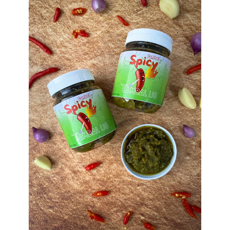 Jual Sambal Spicy Varian Sambal Ijo Shopee Indonesia