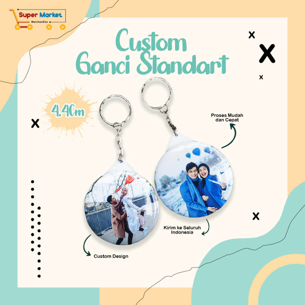 Jual 𝐊𝐄𝐋𝐈𝐏𝐀𝐓𝐀𝐍 𝟐𝟎𝐏𝐂𝐒 CETAK GANCI CUSTOM 4,4CM / PIN GANTUNGAN KUNCI ...