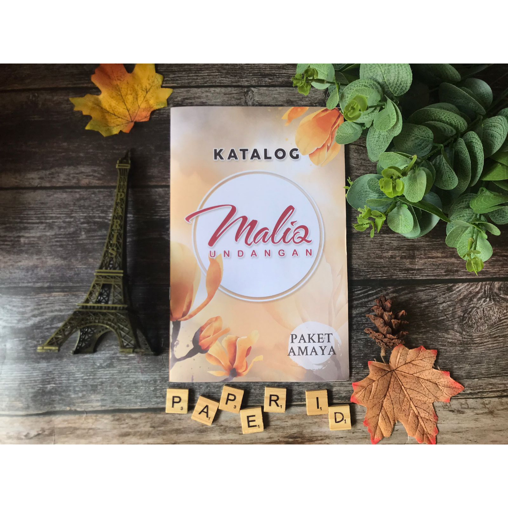 Jual Katalog Blangko Undangan (Maliq Amaya) | Shopee Indonesia