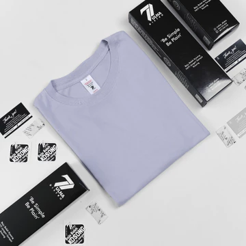 Kaos Polos Pria Wanita Lengan Pendek Premium Cotton Bamboo 30s Unisex Zulna Distro