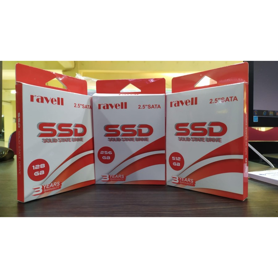 Jual SSD RAVELL 128GB | 256GB | 512GB SATA III 2,5