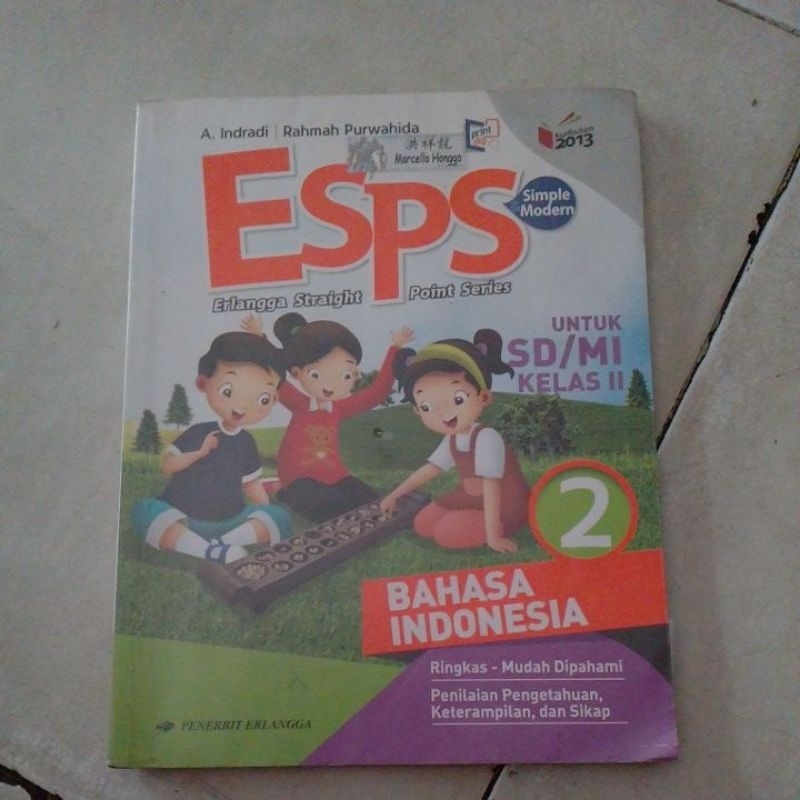 Jual Buku Esps Bahasa Indonesia Kelas 2 Sd | Shopee Indonesia