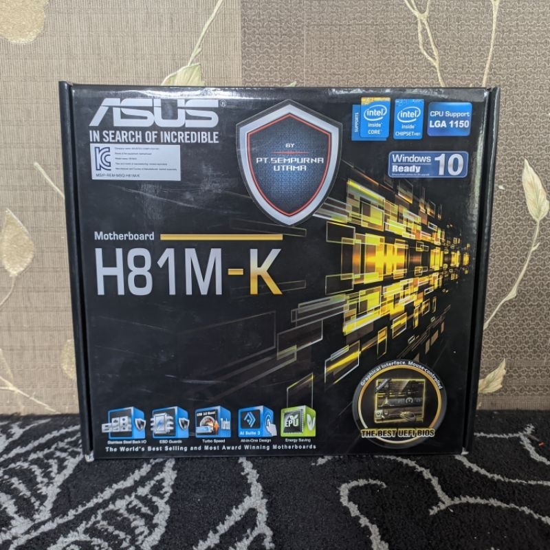 Jual Motherboard ASUS H81M-K | Shopee Indonesia