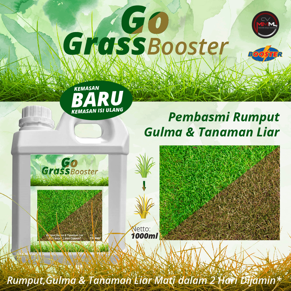 Jual Obat Pembasmi Rumput Liar Gulma Alang-Alang Tengki Herbisida ...