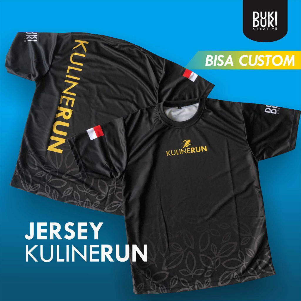 Jual Jersey Kulinerun / Jersey Custom Satuan / Jersey Running / Jersey