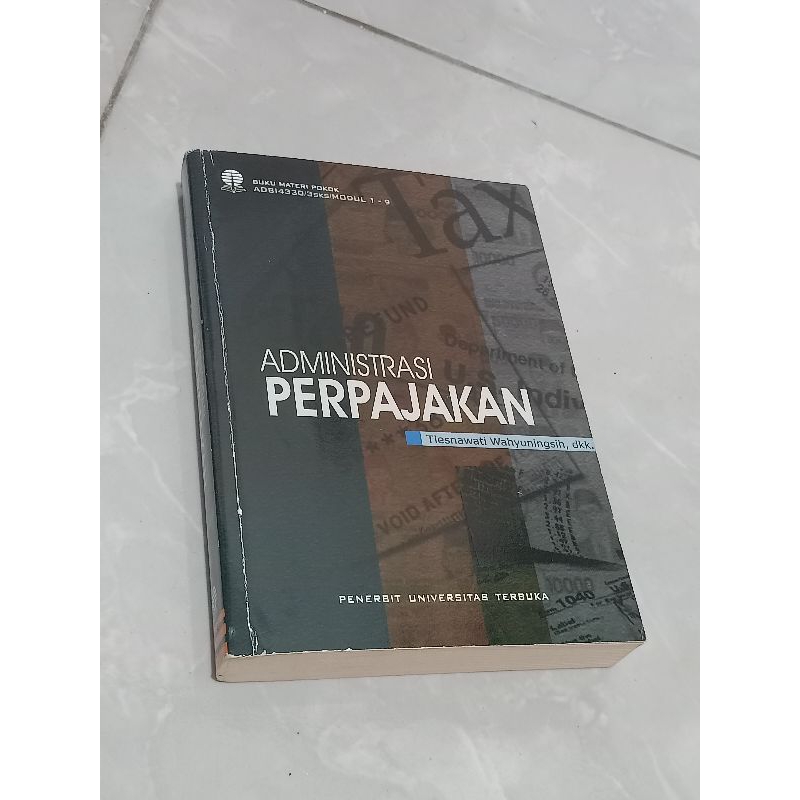 Jual ADBI4330 Administrasi Perpajakan UT | Shopee Indonesia