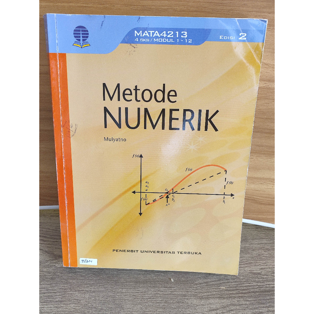 Jual METODE NUMERIK MULYANTO UNIVERSITAS TERBUKA | Shopee Indonesia