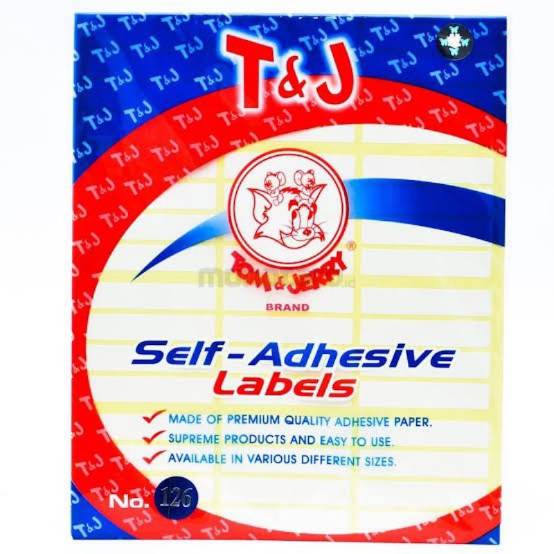 Jual LABEL TOM AND JERRY / STIKER LABEL TOM AND JERRY NO 126 | Shopee ...